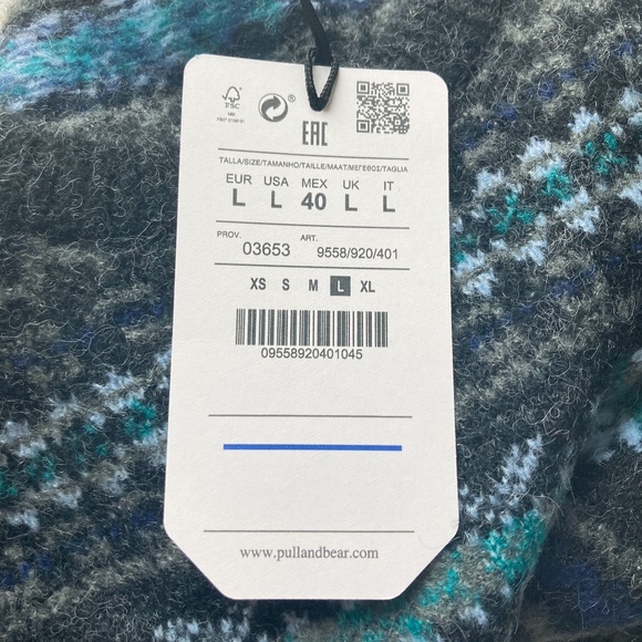 Pull&Bear sweater with knit detailing NWT - Picture 3 of 4